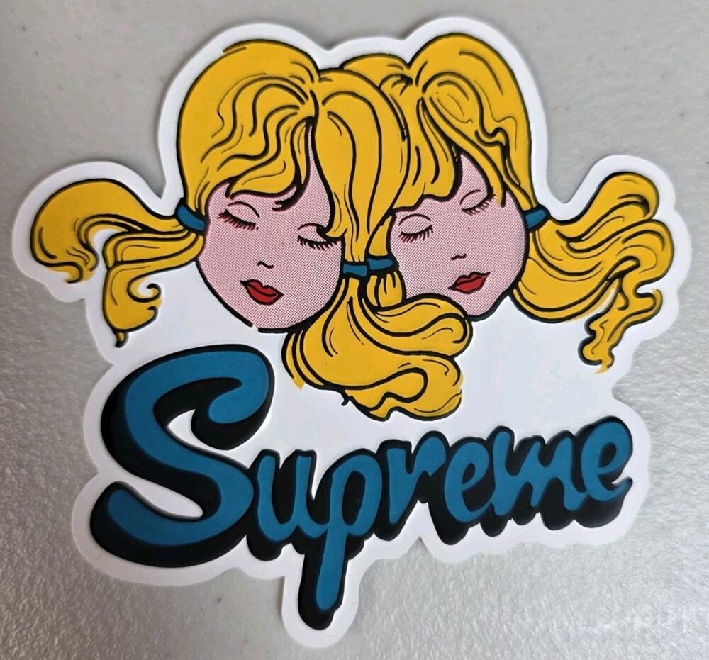 Supreme Twins Sticker